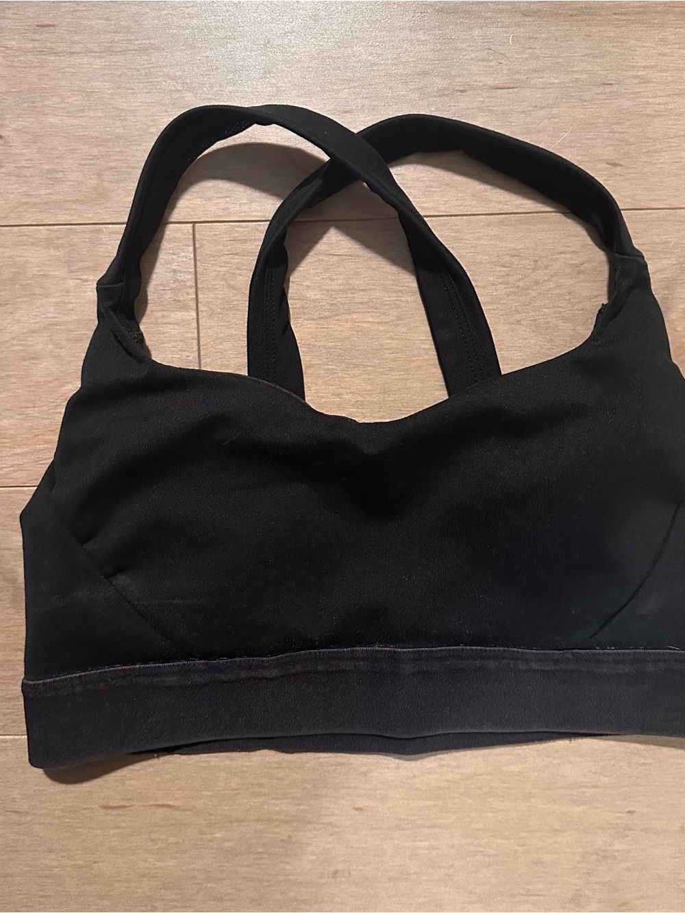 Patagonia Black Seamless Sports Bralette